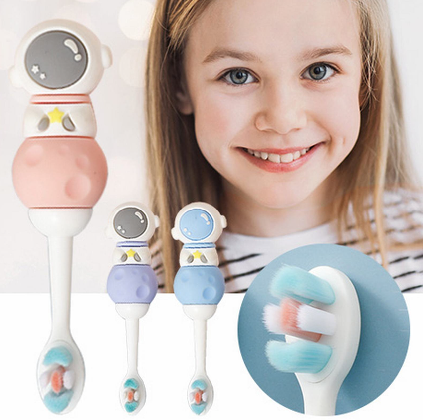 Manual Silicone Kids Toothbrush Soft Bristles Care Cleaning Brush Baby